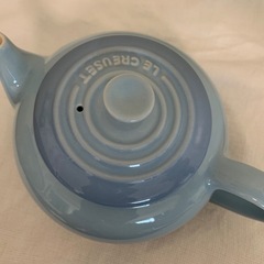 ル・クルーゼ　ポット　ブルー　急須の画像