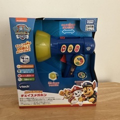 新品　パウ•パトロール　パウっとかいけつ！チェイスメガホン