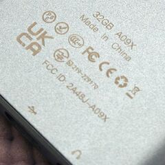 動作品 AGPTEK MP3プレーヤー A09X 32GB Bluetooth 5.3 FMラジオ 歩数計 スピーカー内蔵 札幌市 清田区 平岡の画像