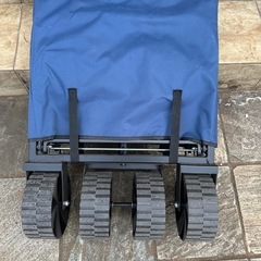 受付終了済み【美品】アウトドアワゴン　３輪　sable ネイビー の画像