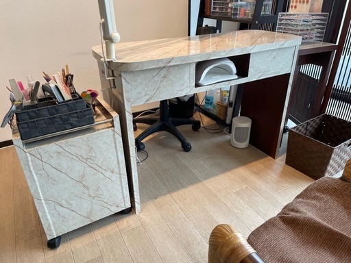 ネイルサロンテーブルセット