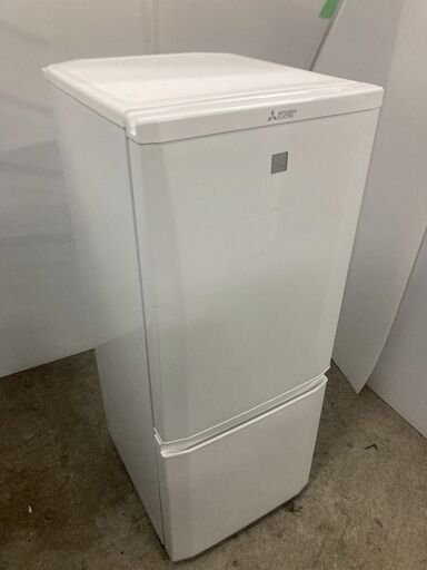 D-411】三菱 MITSUBISHI 146L ノンフロン冷凍冷蔵庫 2ドア MR