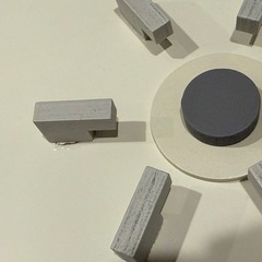 スリーコインズ　おままごと ガスコンロ 木製 キッチンの画像