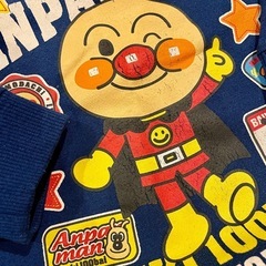  90-95cm アンパンマン 長袖パジャマ 3着セットの画像