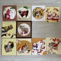 押し絵干支手作り