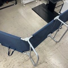 ロ2504-495  ナフコ 折りたたみベット コット キズ汚れ有りの画像