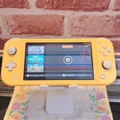 Nintendo Switch rite yellowの画像