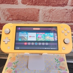 Nintendo Switch rite yellowの画像