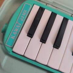 カワイ ピアニカ 鍵盤ハーモニカ KAWAI32MX グリーン 訳ありの画像