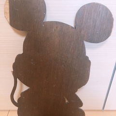 オーダーメイドのハンドメイド　ミッキー　玄関前などのオブジェにの画像