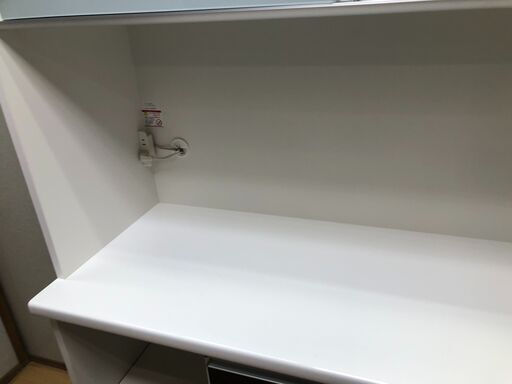 美品【松田家具】ビガーレンジ ダーク 1200 幅約117㎝ 高さ約205㎝ モイス仕様 キッチンボード ダイニングボード 食器棚 
