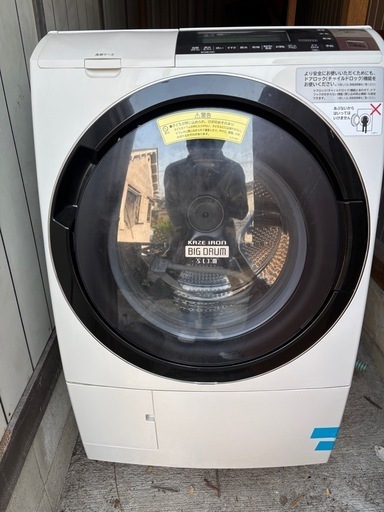 最高級のスーパー 日立ドラム洗濯機 (いぬすけ) 垂水の生活家電《洗濯機》の中古 洗濯機