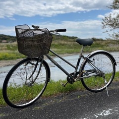 26インチ3段変速自転車