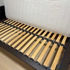 セミダブル マットレス&ベッドフレーム（無印）