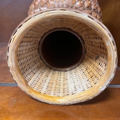 断捨離中‼️ 花瓶 竹 藤の画像