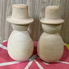 テラコッタ　オブジェ　置物　ガーデニング　の画像