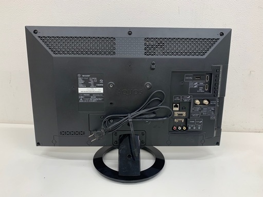 現状品】SHARP 24V型 液晶テレビ 2015年製 LC-24K30 シャープ