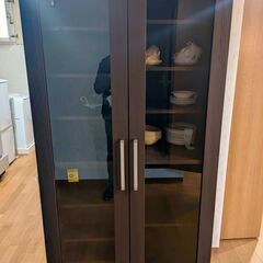 シンプル　食器棚　ニトリ