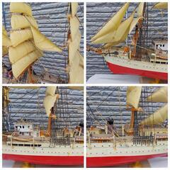 値下げ可 海王丸 1/150 日本 帆船 船 模型 の画像
