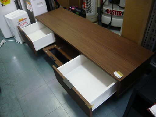 ID：619524テレビ台ブラウン (生活館与那原店) 島尻の収納家具