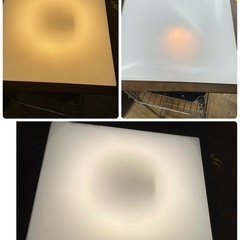 R450 ☀️ DAIKO 洋風角型LEDシーリング （～8畳）21年製 DCL-41024 ⭐動作確認済⭐クリーニング済の画像