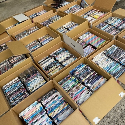 決まりました！DVDレンタル落ち1000枚くらい選び放題！ まとめ売り！