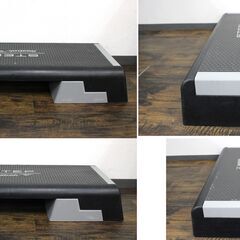 ≪ZS339-⑥ジ≫Reebok/リーボック エクササイズ用ステップ台 踏み台昇降 ステッパー 高さ調節可能/高さ約15cm/20cm/25cm 現状品の画像