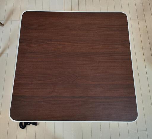 取引中】ニトリ正方形こたつテーブル幅75 NITORI SFT3-75WH