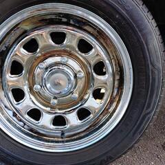 ハイエース　夏タイヤ付きホイールの画像