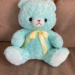 大きいぬいぐるみ　2つの画像