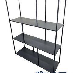 moda en casa/モーダ・エン・カーサ GRILLO shelf low/グリロ シェルフ ロー 本棚 飾り棚 ① 中古家具 店頭引取歓迎 R9323の画像