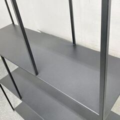 moda en casa/モーダ・エン・カーサ GRILLO shelf low/グリロ シェルフ ロー 本棚 飾り棚 ① 中古家具 店頭引取歓迎 R9323の画像