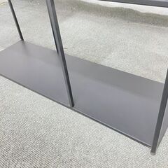moda en casa/モーダ・エン・カーサ GRILLO shelf low/グリロ シェルフ ロー 本棚 飾り棚 ① 中古家具 店頭引取歓迎 R9323の画像