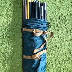 （受け渡し済み）キャンプ用品❹コールマン Coleman タープテント ラウンドスクリーン2ルームハウス 170T14150J（超美品）の画像