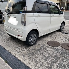 ②平成27年　ホンダ　N-WGN 4WD 自動ブレーキ　ナビ　テレビ　バックカメラ　ETC 車検令和9年4月の画像