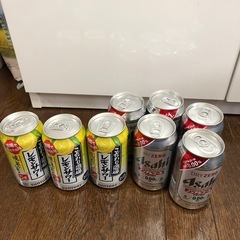 缶チューハイとドライゼロ