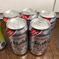 缶チューハイとドライゼロの画像