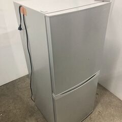 【D-422】アイリスオーヤマノンフロン冷凍冷蔵庫　IRSD-14A-S 2021年製 中古 激安 通電確認済の画像
