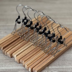 IKEA スラックスハンガー10本【未使用】