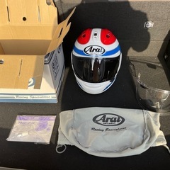 バイクヘルメット[アライ] ナンカイ(NANKAI) RX-7X スペンサー トリコロール (NANKAIオリジナルカラー)サイズ61-62(XL) の画像