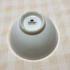 三郷陶器 小ぶりな飯椀5客セットの画像