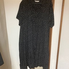 交渉中りジェイスプル　水玉シャツワンピース