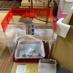 値下げ‼️テキ屋などにいかがですか？新品未使用タイジフードショーケースの画像