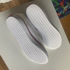 ラコステ布シューズ26.5cmの画像