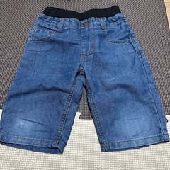 子供服お下がり100サイズ男の子☆半袖Tシャツデニムハーフパンツの画像