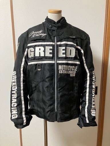 GREEDY バイクジャケット 黒