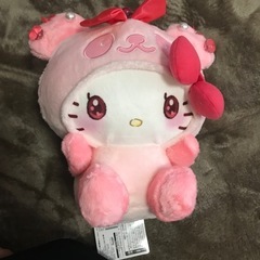 新品！パンダ🐼被りキティーちゃんぬいぐるみ　