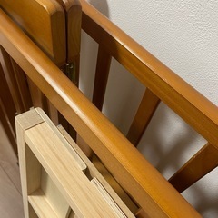 値下げ⟡.·ミニベビーベッド＆布団セットの画像