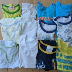 90-95センチ　子ども用肌着、タンクトップ12枚組の画像