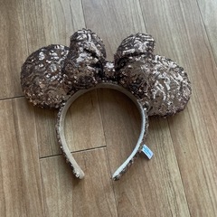 ディズニーシー購入　ミニー　スパンコール　カチューシャ 